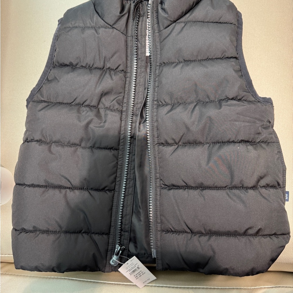 NWT toddler Black Puffer Vest